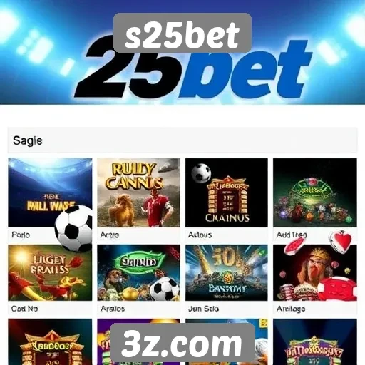 Análise da variedade de jogos oferecidos no s25bet